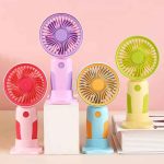 پنکه رومیزی و دستی قابل شارژ مدل Mini Fan سه‌ سرعته
