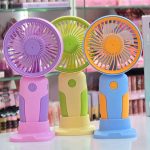 پنکه رومیزی و دستی قابل شارژ مدل Mini Fan سه‌ سرعته