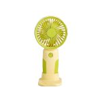 پنکه رومیزی و دستی قابل شارژ مدل Mini Fan سه‌ سرعته رنگ سبز
