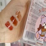 برق لب دراگون رز مدل Little Bear طرح خرسی بسته 3 عددی رنگبندی شماره 1