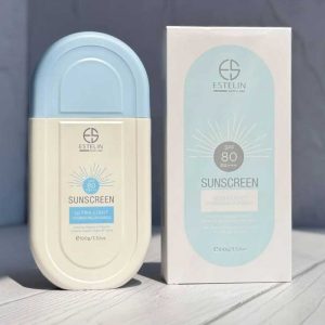 کرم ضدآفتاب استلین spf 80 بی رنگ 100 میل